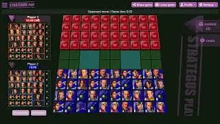 Stratego - Unknowingly playing one of the best players on the site