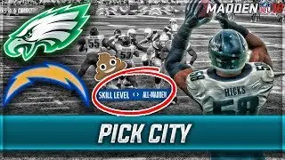 ALL-MADDEN CHEESE -- PICK CITY  | Madden 18 Eagles Connected Franchise | Ep. 5