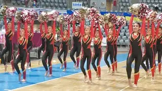 Majorettes ZLATARBISTRICKE MAŽORETKINJE / defilè Pompon,  Zadar 2023 Majorette World Championship