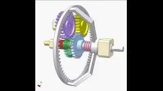 Mechanism for converting two-way to one-way rotation 6b