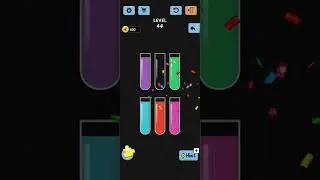 Water Color Sort Vnstart LLC level 44 - Color sorting Game | Puzzle Game | Game Demo | Android, iOS