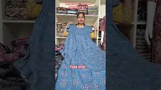 Alpine frock model nighties collection trending frocks #nighty #frock #trending #anithastyle