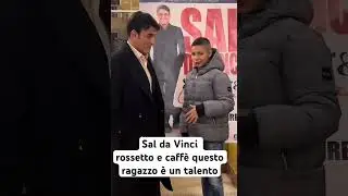 Sal Da Vinci rossetto e caff&egrave; Simone grande
