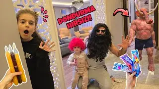 POYRAZ ELİF BABASI EVDEKİ DONDURMA HIRSIZINI YAKALADI!!