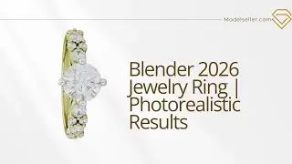 Blender 2026 Jewelry Ring Rendering Tutorial | Photorealistic Results