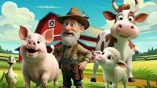 Old MacDonald Had a Farm | Prime Rhymes | Fun Animal Sounds for Kids 