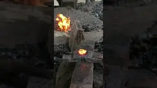👉 &ldquo;USA Blacksmith 🔥 Making Nail With Fire | Global Craft&rdquo; #usa #2025 #blacksmith #nature