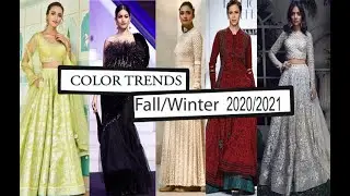 FALL WINTER  2020-2021 COLOR TRENDS