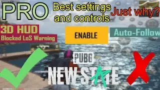 Pubg New State Best Settings & Controls + Detailed Explanation [Part 1] | StarryPubg