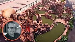 Very Small  Mini Golf Park Concept Design By David Theming Works