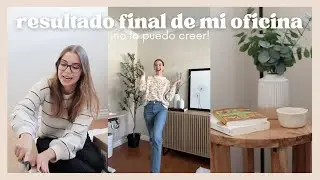 Decorando y organizando mi nueva oficina en casa (parte 2)  🖥✨