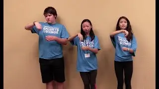 Instruction in Sign Language to 'This I Believe' by Hillsong Worship