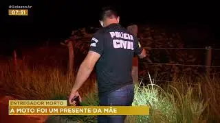 ENTREGADOR MORTO: A MOTO FOI UM PRESENTE DA M&Atilde;E