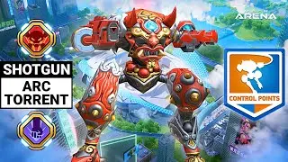 Tengu with Arc Torrent 12 + Shotgun 4 - Mech Arena