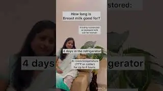 As perCDC guidelines for Breast milk storage incase you are a pumping mom- hope this would be useful
