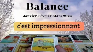Balance ~ c&rsquo;est impressionnant mais vous ma&icirc;triserez ~ Janvier~F&eacute;vrier~Mars 2026