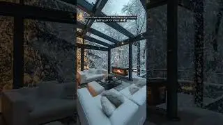 Romantic Vibes in the Snow ❄️❤️ #RomanticVibes #RomanticHome