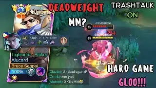 0 Kill Claude? No Problem – Alucard Solo Carries vs Gloo! (Full Gameplay)