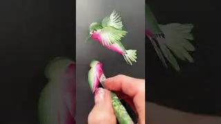 Learn birds with me and Onestroke painting. On YouTube practice strokes