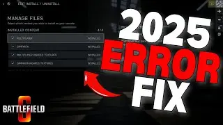 *NEW* All Fixes for Battlefield 6 Content Bug or Missing Data Pack Error FIX 2025 PS5
