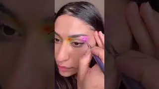 Using Glisten Cosmetics Wet Liners as Eyeshadow! Ft. @nush.mu