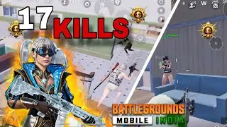 17 KILLS! 🔥IN 2 MATCHES FASTEST GAMEPLAY With FULL MY FAVOURITE OUTFIT 😍 BGMI 
