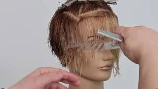 How to Razor Cut  BOB HAIRCUT Tutorial