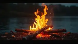 Midnight Campfire Ambience for Quiet Sleep