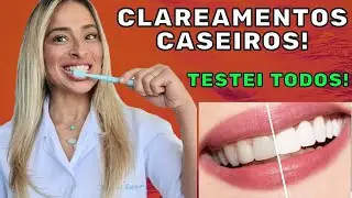 CLAREAR DENTES - BICARBONATO, LIMÃO, ÓLEO DE COCO, ÁGUA OXIGENADA, CARVÃO ATIVADO! VERDADE OU MITO?