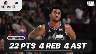 BRICE SENSABAUGH vs PORTLAND TRAIL BLAZERS | 22 PTS - 4 REB - 4 AST - 3 STL | 04-10-2025 Highlights