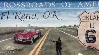 Route66 on Motorbike (Indian Chief Vintage)