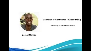 Gerald Mambo - Bachelor of Commerce in Accounting (Wits)