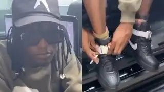 Ian Connor Spotted In ALYX x NIKE Air Force 1 Highs