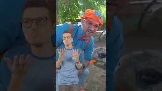 Zoo Time! 🦁🦒 Blippi Visits the Zoo and Meets Fun Animals #Shorts #Blippi
