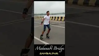 Mahanadi Bridge Sambalpur #odisha #shortsfeed #viral #viralshorts #shorts #skating #sambalpur #2025