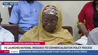 FG Launches National Research-To-Commercialisation Policy Process