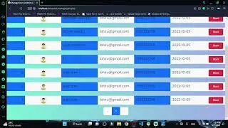 design a responsive manage users page