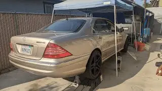 How to remove rear bumper on Mercedes S55 AMG W220 S-Class