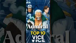 Top 10 Strongest Vice Admirals in One Piece (Ranked). #OnePiece #ViceAdmiral  #OnePieceRanked
