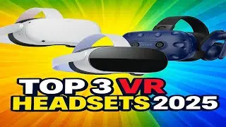 TOP 3: VR HEADSETS 2025 | META QUEST 2, PICO 4 ULTRA, HTC VIVE PRO 2