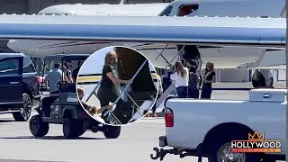 Jennifer Aniston leaving Hawaii ahead of her 53rd Birthday