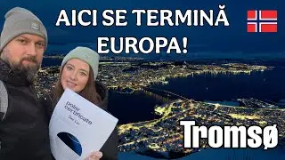 Prima zi în Tromsø-Cum e viața dincolo de Cercul Arctic 🇳🇴 unde Soarele nu a răsărit DELOC 