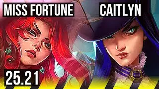 MISS FORTUNE & Rell vs CAITLYN & Zoe (ADC) | Legendary, 15/5/14, 43k DMG | EUW Master | 25.21