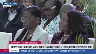 Fmr VP Prof. Osinbajo Calls For Continuous Training Amid Rising Job Automation Threat