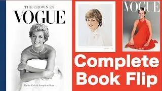The Crown in Vogue by Robin Muir and Josephine Ross Complete Book Flip Through