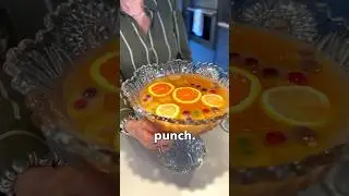 I always love to offer guests a tasty non-alcoholic punch and this is so easy to make. ENJOY🏡❤️