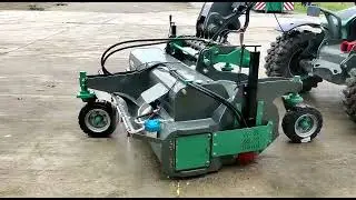 Borstelmachine met verneveling- Frickelo  (CMR cortvriendt)