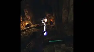Defeating Dukaan with Flame Spiders (spider warning) - Skyrim VR