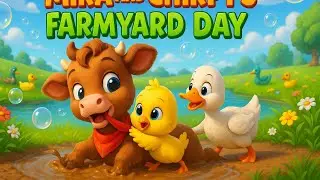 🌻 Mira and Chirpy&rsquo;s Farmyard Day 🐮🐥 | Fun Farm Animals Adventure for Kids