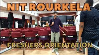 Orientation Day Vlog|| NIT ROURKELA ❤️‍🔥
